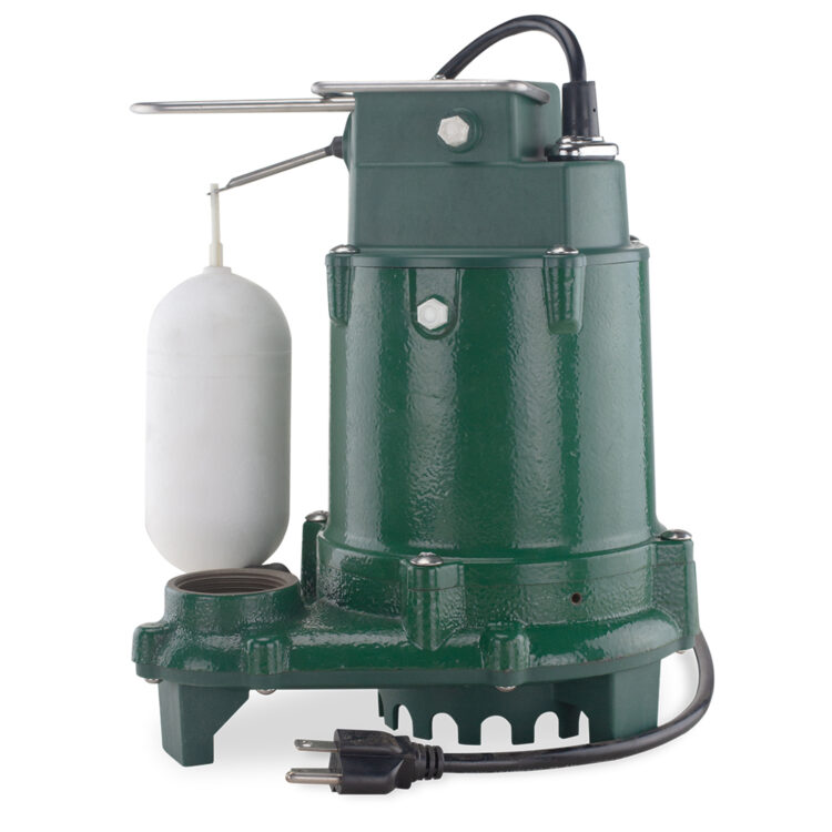 1052-0001 1/3 HP Pro Cast Iron Sump Pump image